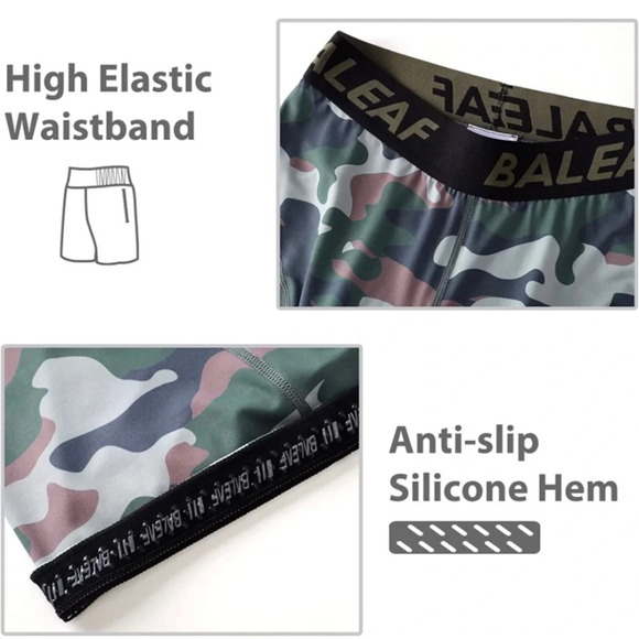 BALEAF Men's Padded Bike Shorts Cycling Underwear 4D Padding - Picture 6 of 11